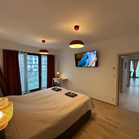 Apartmán Garden Towers - Free Underground Parking